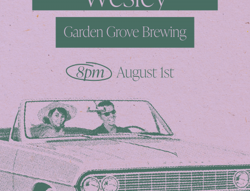 Elonzo Wesley at Garden Grove Brewing August 1st